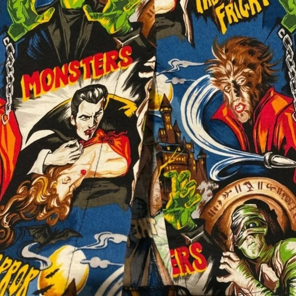 Classic Horror Monsters Pencil Skirt, Pinup, Small - Picture 6 of 8